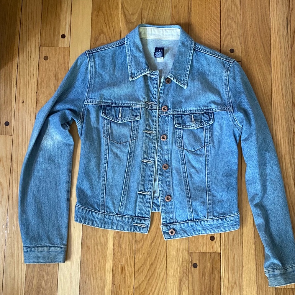 🩵Vintage Y2K Gap Denim Jacket SZ S🩵